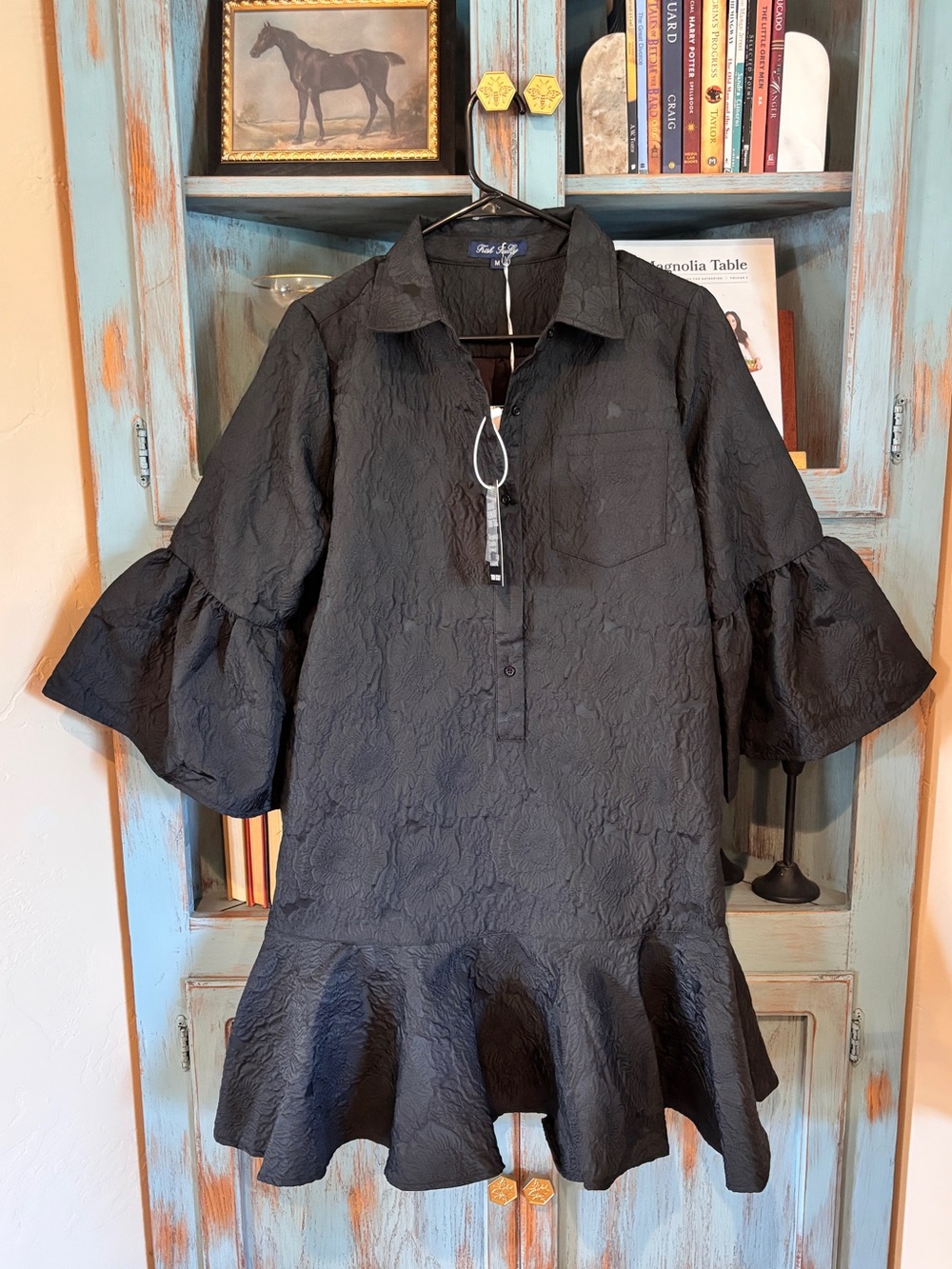 NWT Noor Dress size med black - Picture 6 of 10